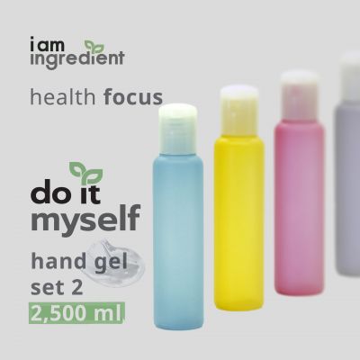 diy hand gel set 2 (2,500 ml)