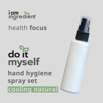 diy hand hygiene spray set - cooling natural